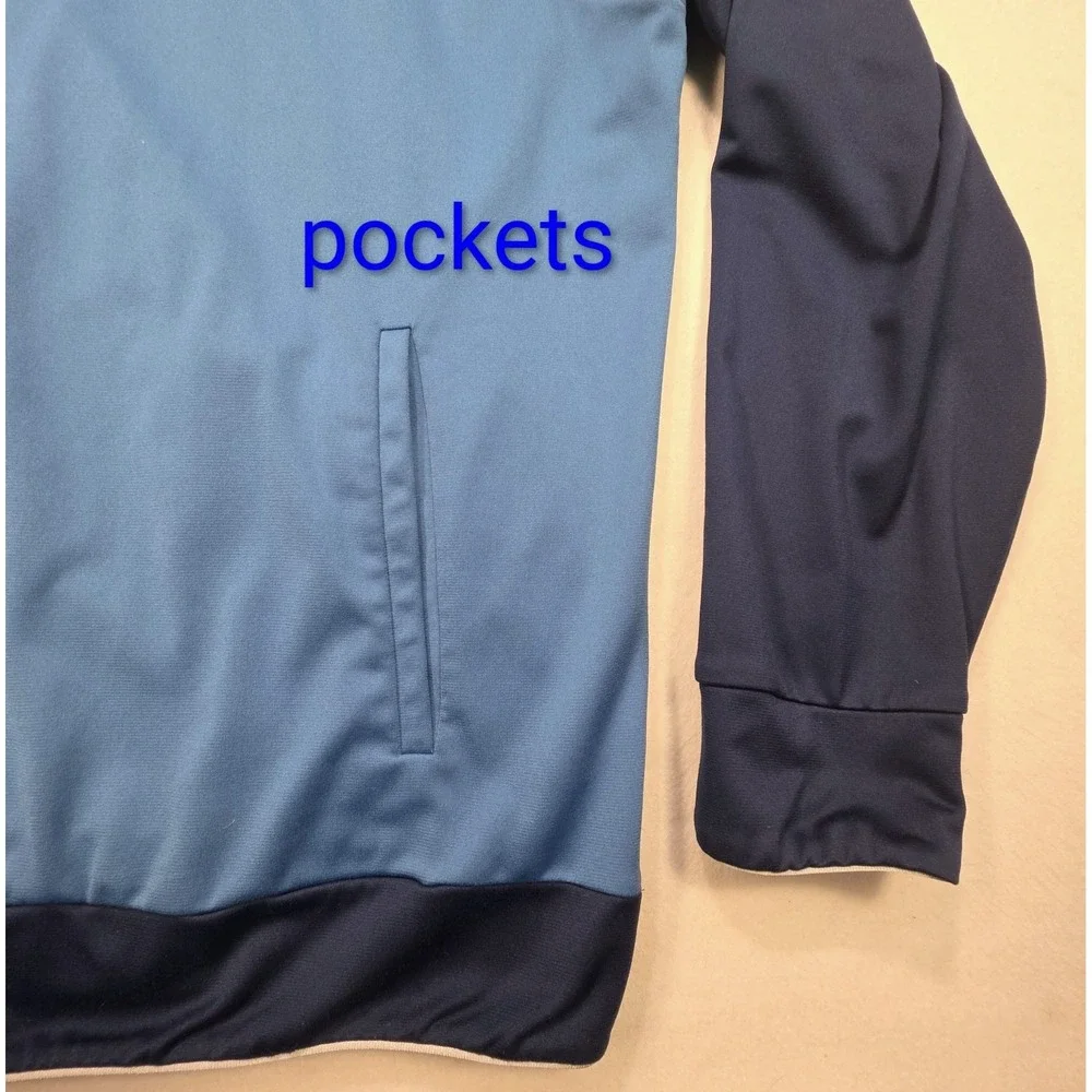 Project Rock Jacket Mens 2XL Blue Bull Track‎ Full Zip Under Armour LIMITED USE